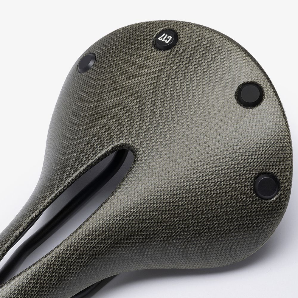 BROOKS C17 CARVED SADDLE RAILED BICYCLE SEAT