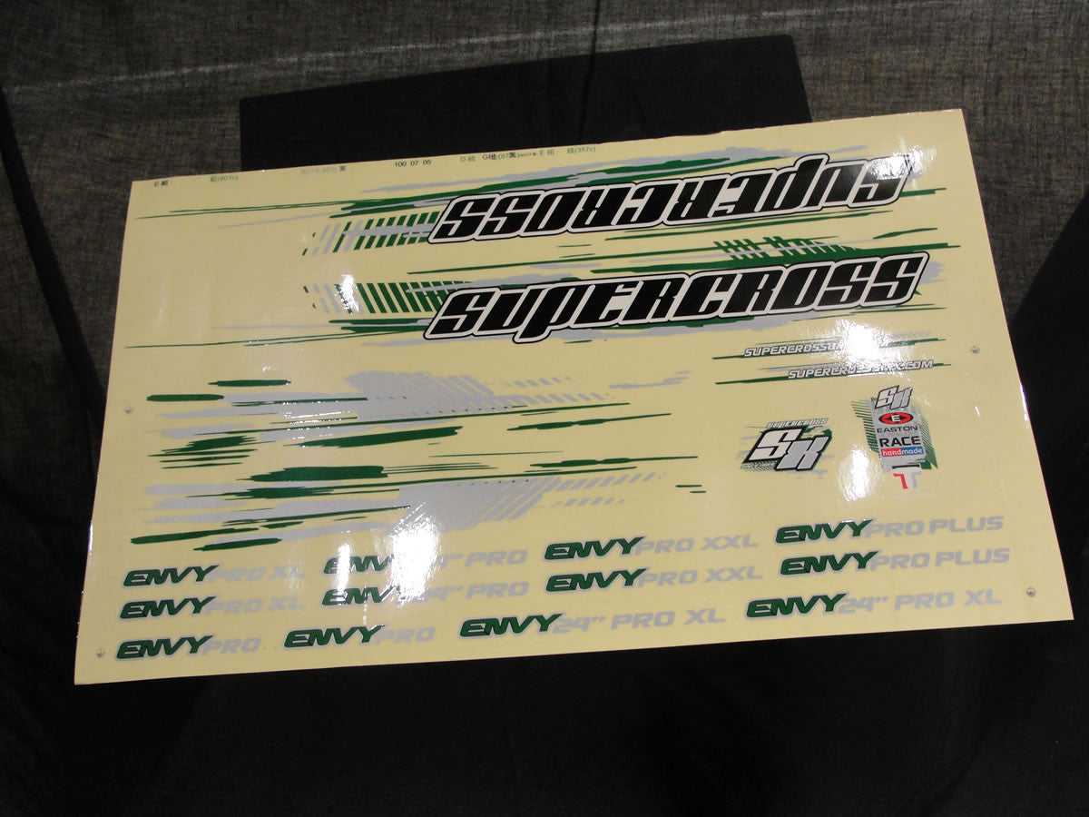 Supercross BMX | 2012 ENVY Decal Kit Stickers DS-FRM-EPG
