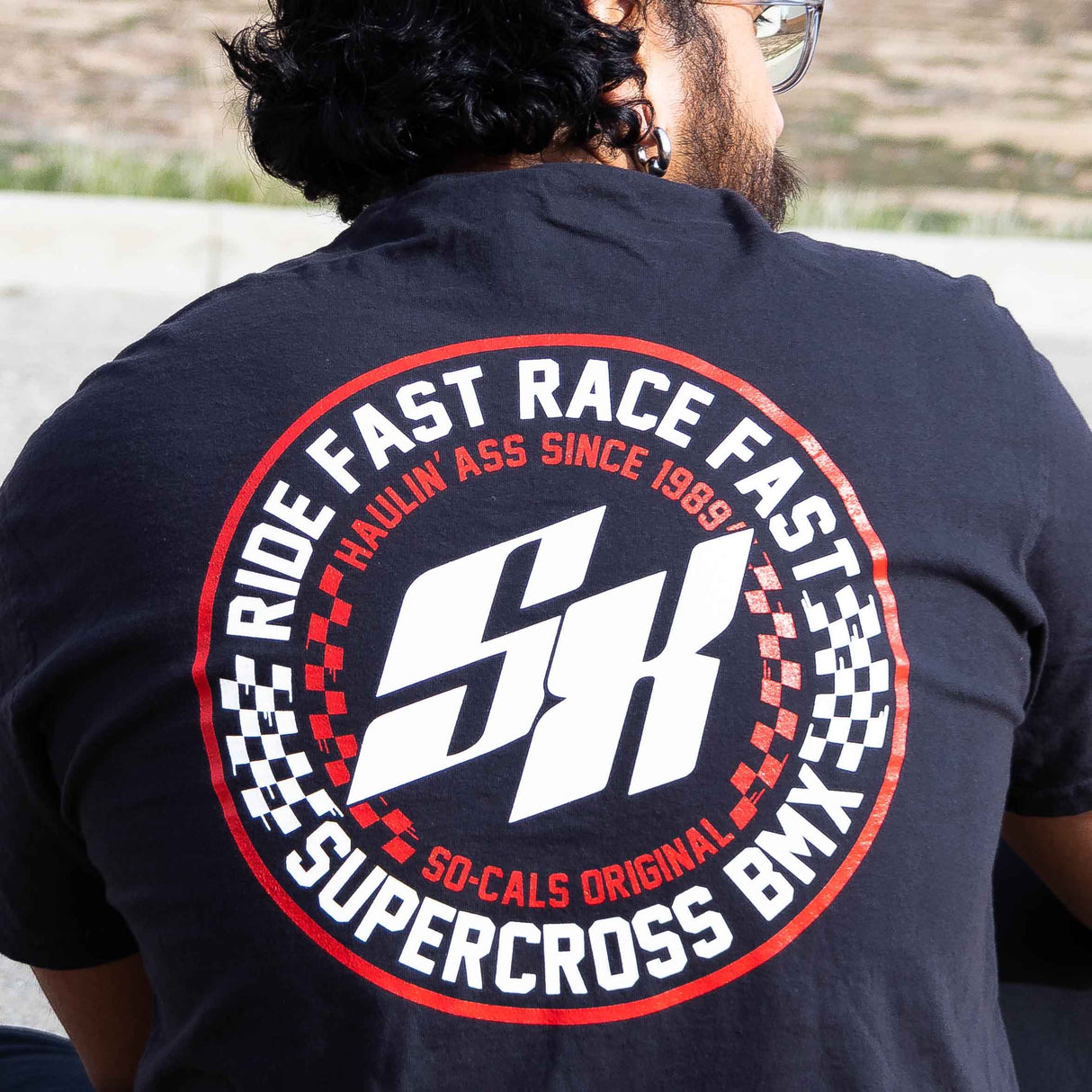 Supercross BMX | Speed Checks T-Shirt Apparel SXT-SCT-YLG
