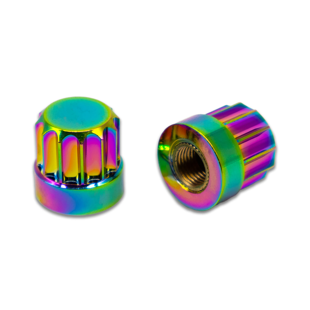 BILLET BMX Deez Nuts 12 Point Valve Stem Caps (2 Pack)