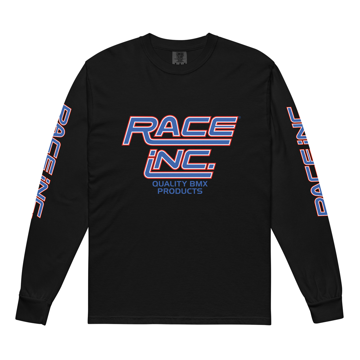 Race Inc. Mock Jersey Long Sleeve T-Shirt Apparel 3841608_19412