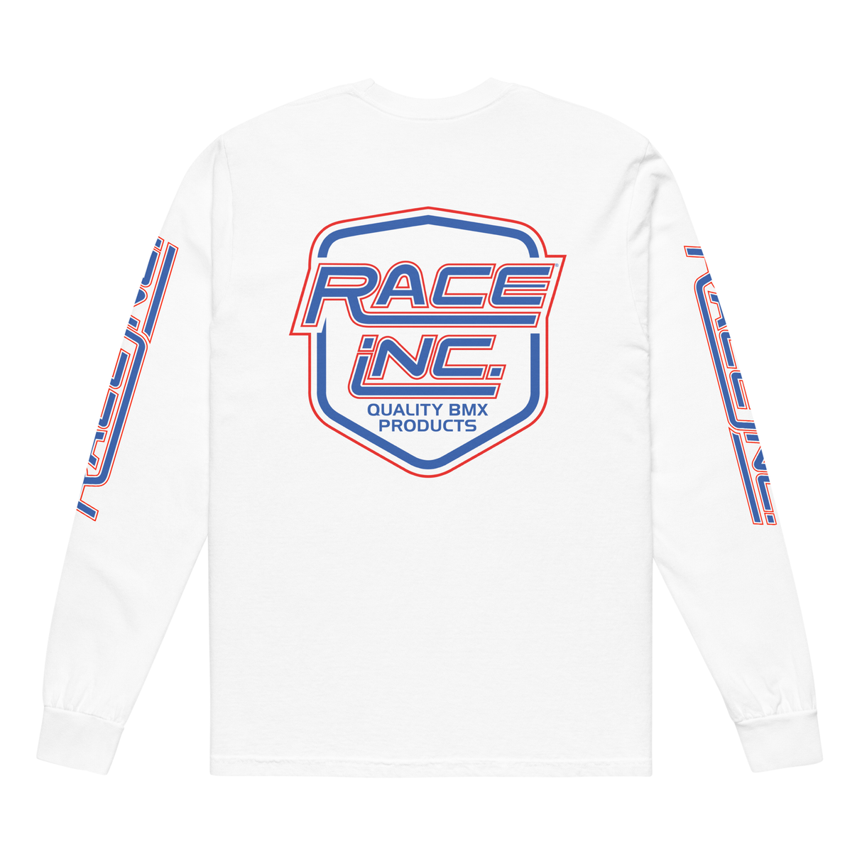 Race Inc. Mock Jersey Long Sleeve T-Shirt Apparel 3841608_19412