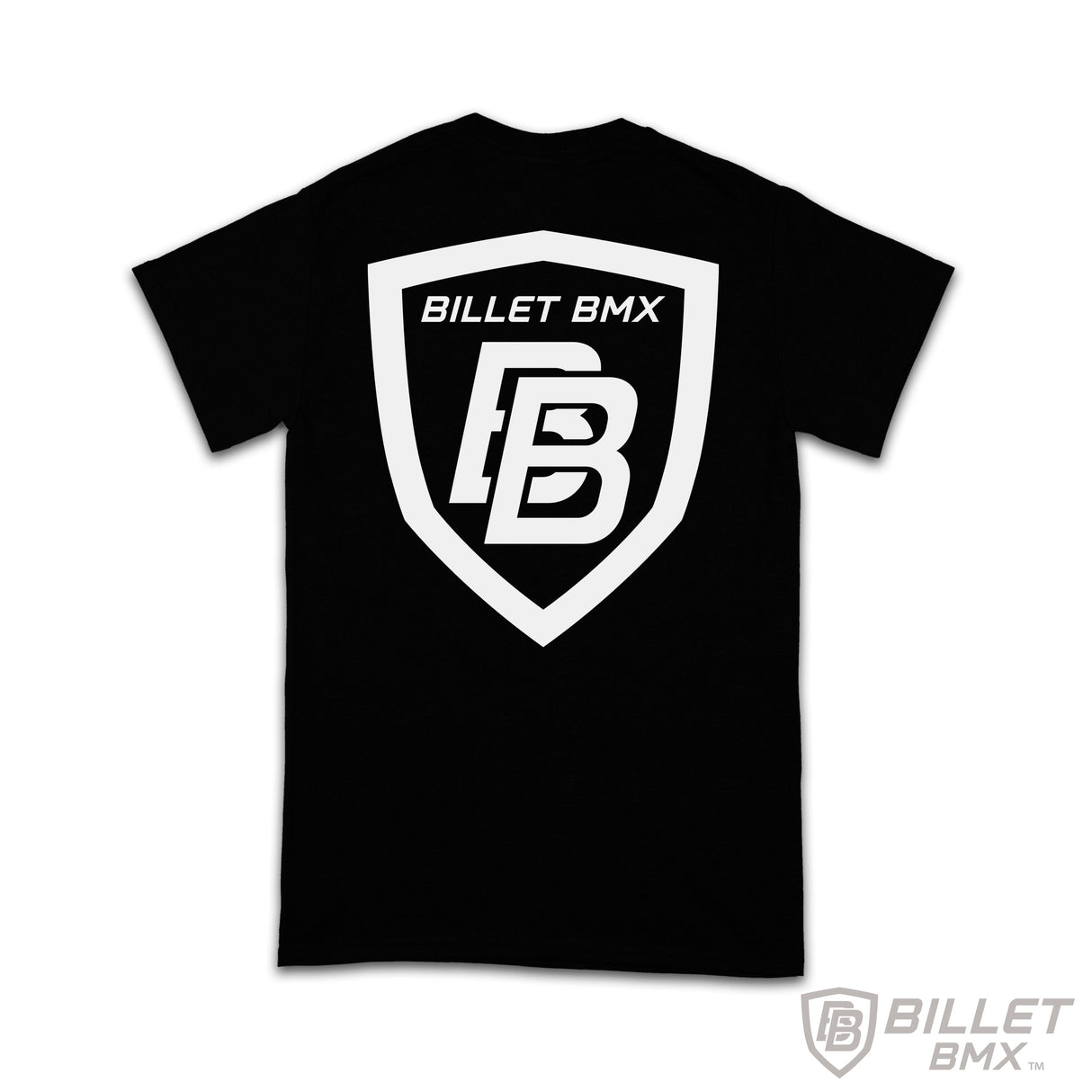 BILLET BMX SHIELD LOGO T-SHIRT BLACK BIL-TSHIRT-1-BLK-S