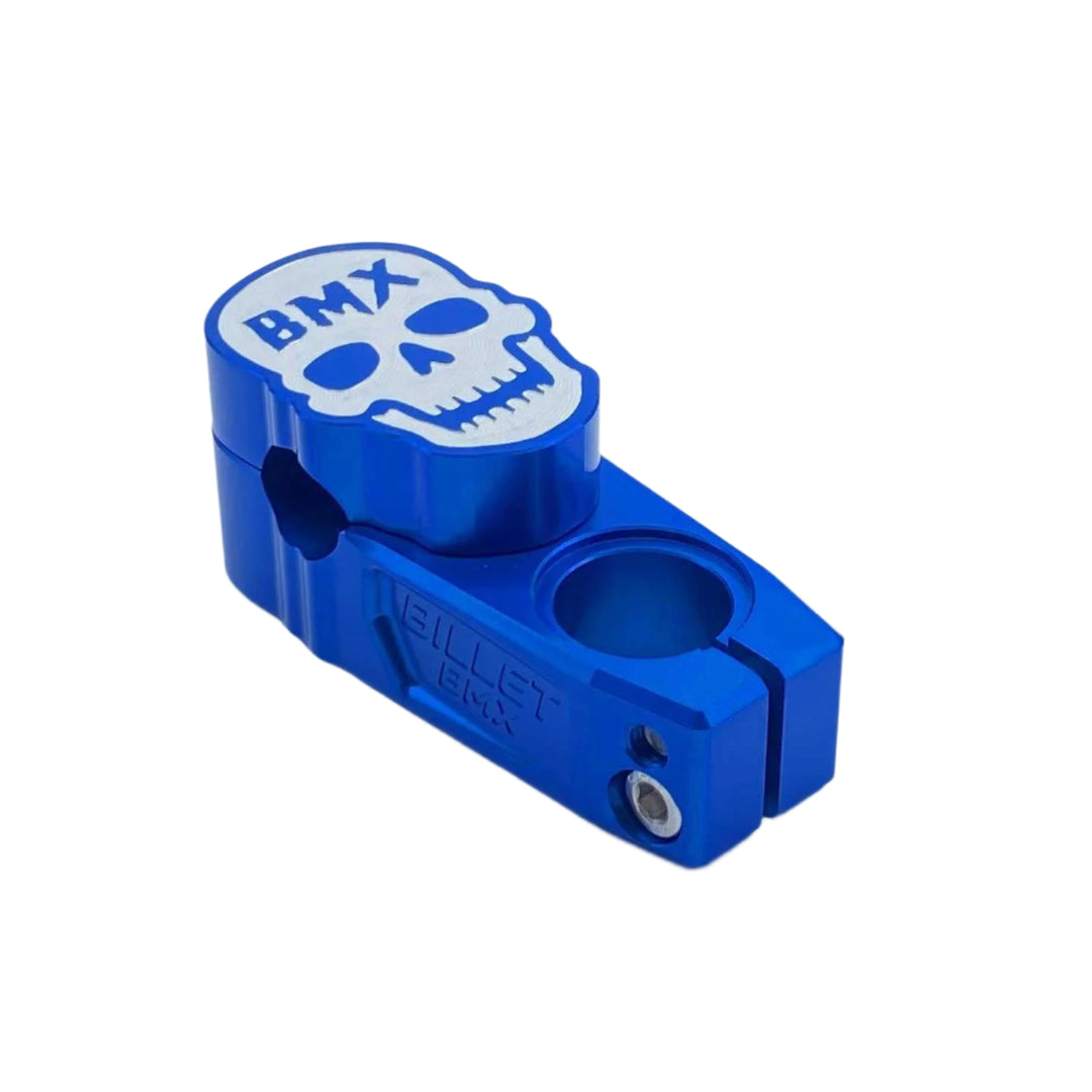 BILLET BMX SKULL TOP LOAD STEM 57MM COLLECTOR SERIES STEMS BIL-STEM-57-SKULL-RED