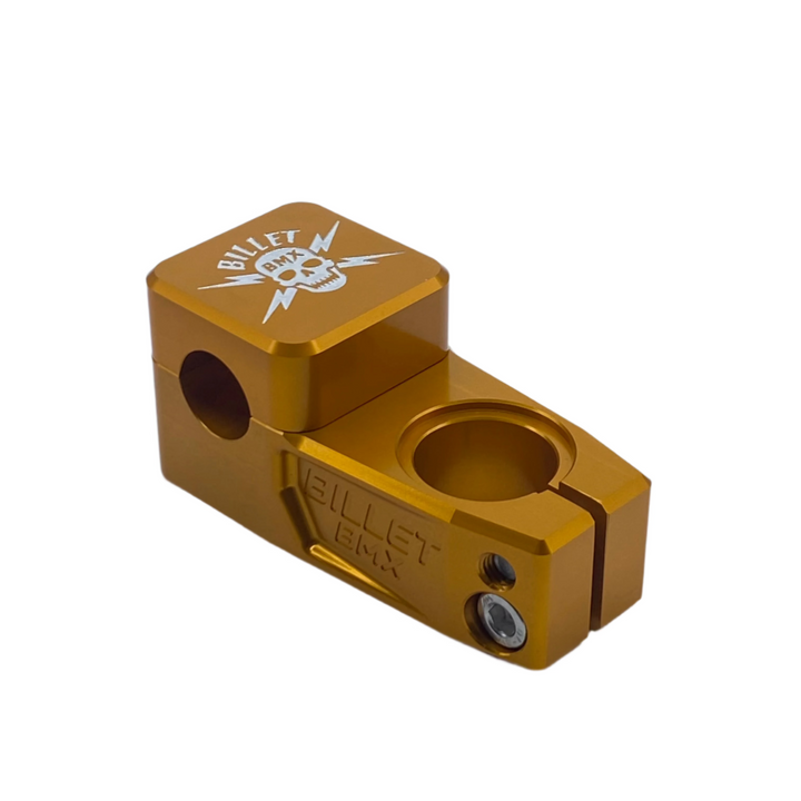 BILLET BMX SKULL TOP LOAD STEM 53MM CLASSIC SERIES STEMS BIL-STEM-53-SKULL-RED