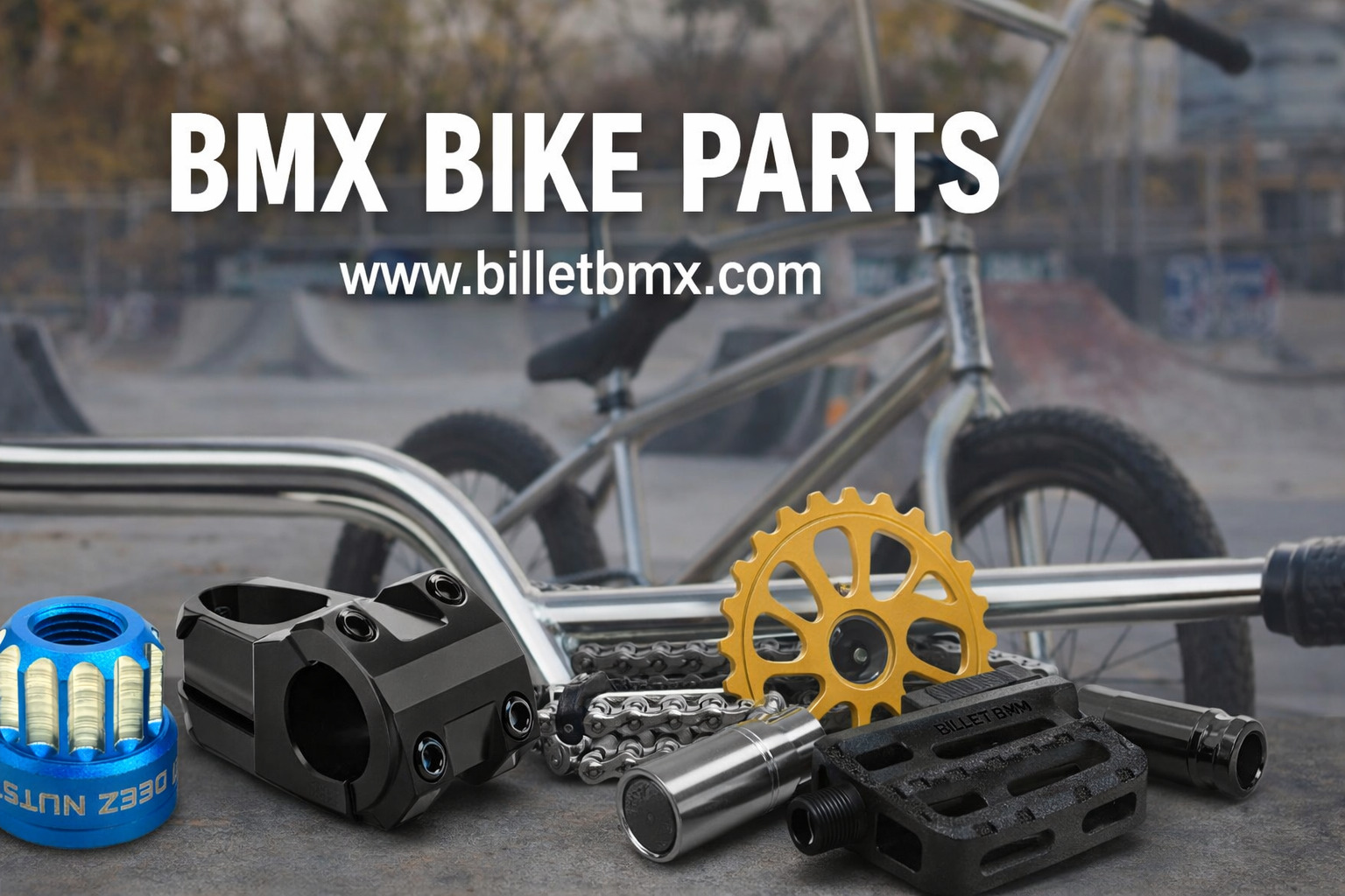 BMX bike parts