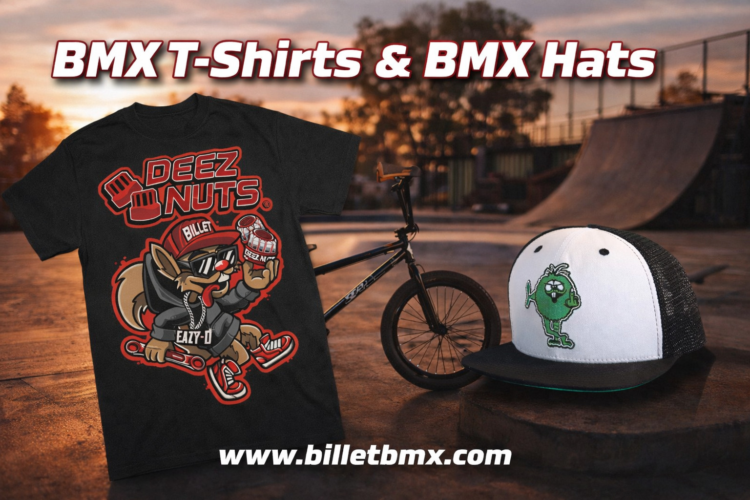 BMX T-Shirts and BMX Hats