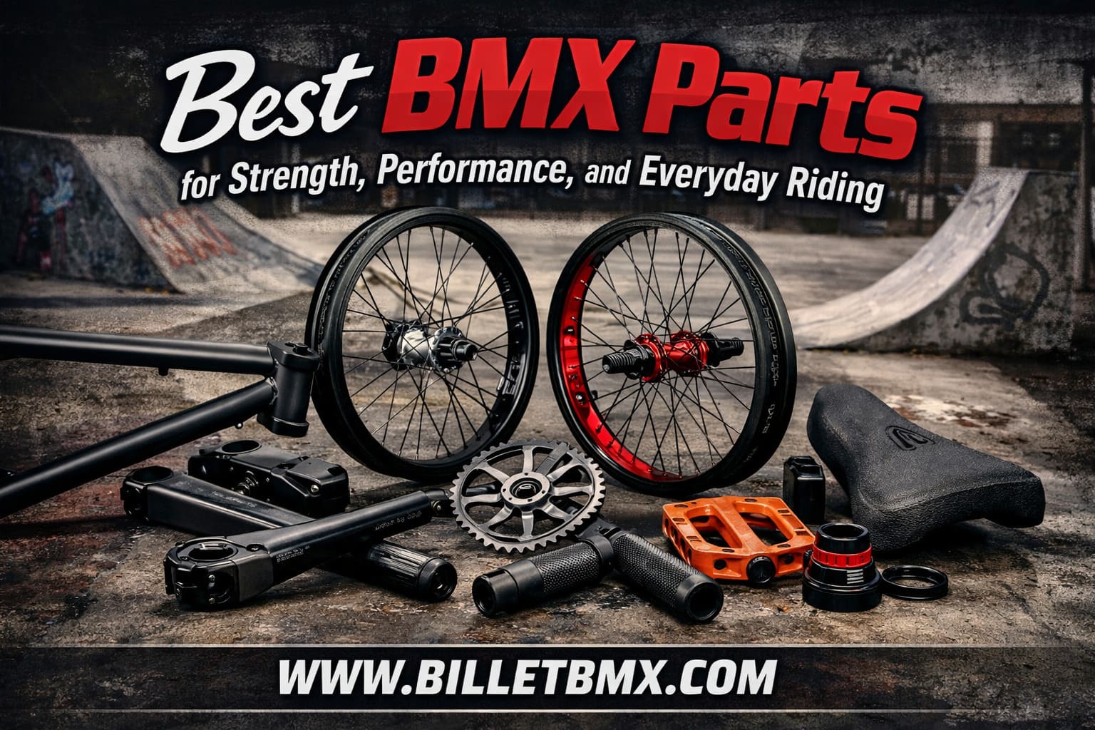 BMX bike parts