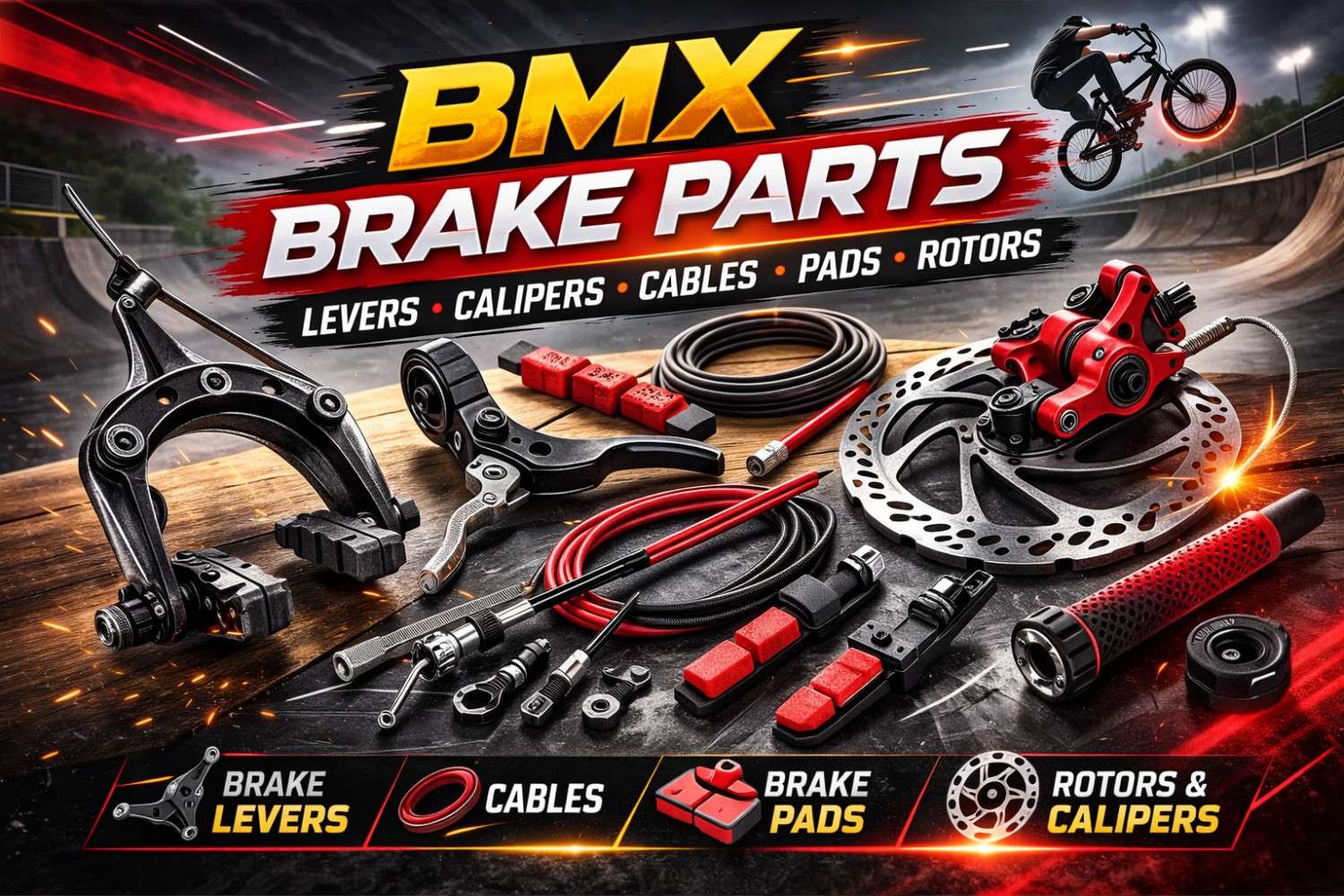 bmx brake parts