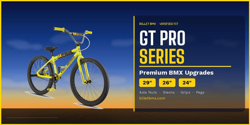 GT Pro Series BMX parts