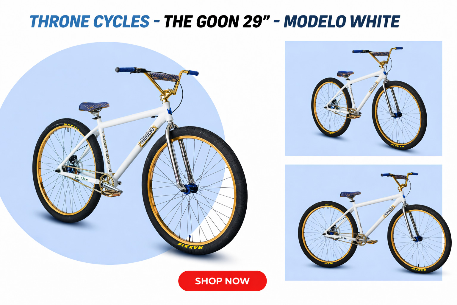 Throne Cycles - The Goon 29" - Modelo White
