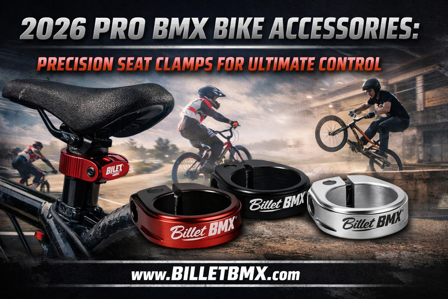 2026 Pro BMX Bike Accessories: Precision Seat Clamps for Ultimate Control