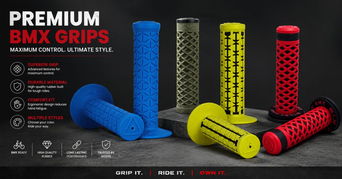 9 Best BMX Grips for Park and Street Riding Separate From Grinding