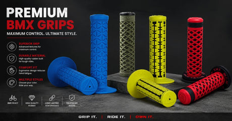 9 Best BMX Grips for Park and Street Riding Separate From Grinding
