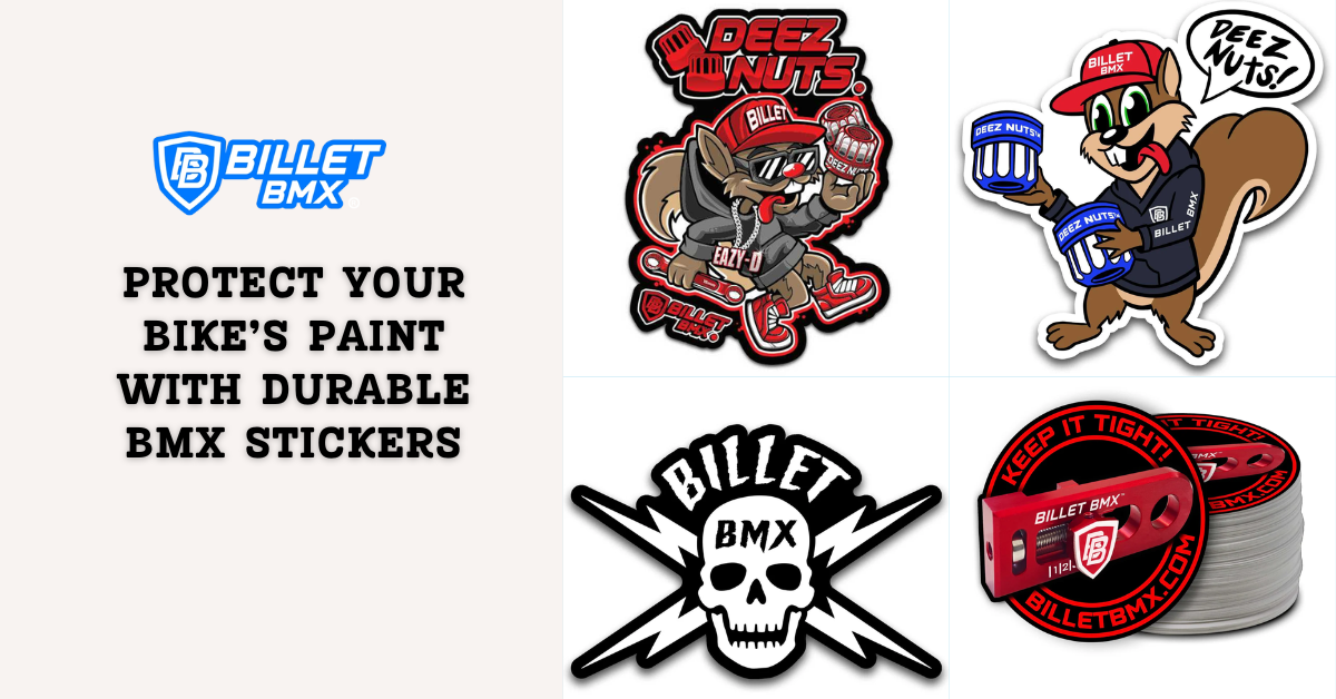 Protect Your Bike’s Paint with Durable BMX Stickers