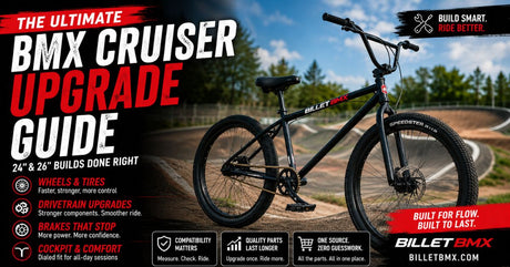 BMX Cruiser Parts: The Complete Upgrade Guide for 24 Inch and 26 Inch Builds