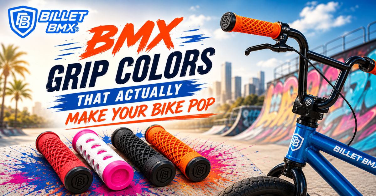 BMX Grip Colors That Make Your Bike Pop