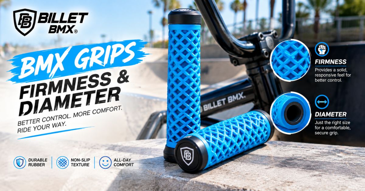measuring bmx handlebar grip diameter
