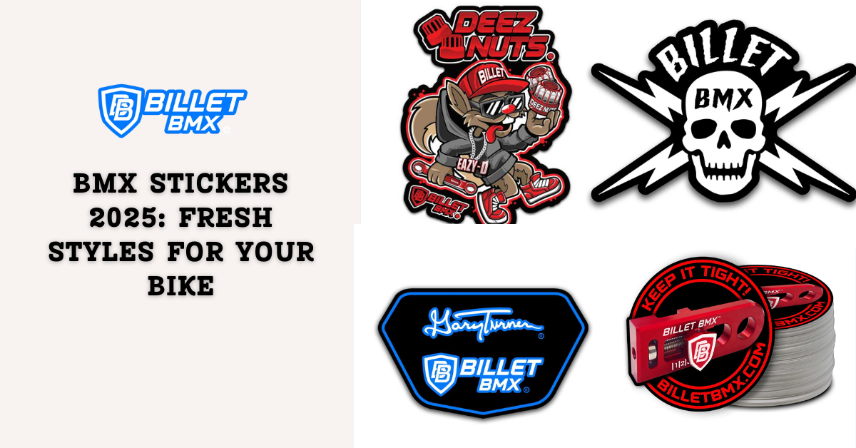 BMX Stickers 2025: Fresh Styles for Your Bike