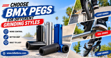 Choose BMX Pegs for Different Grinding Styles