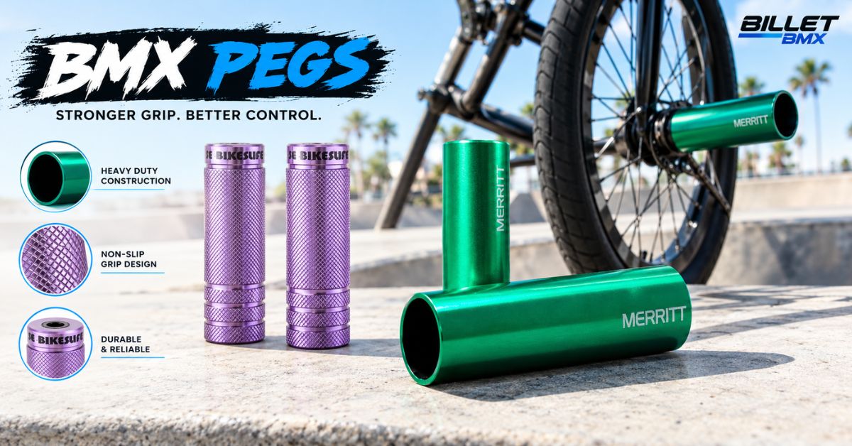BMX Pegs Buying Guide Sizes Types and Materials