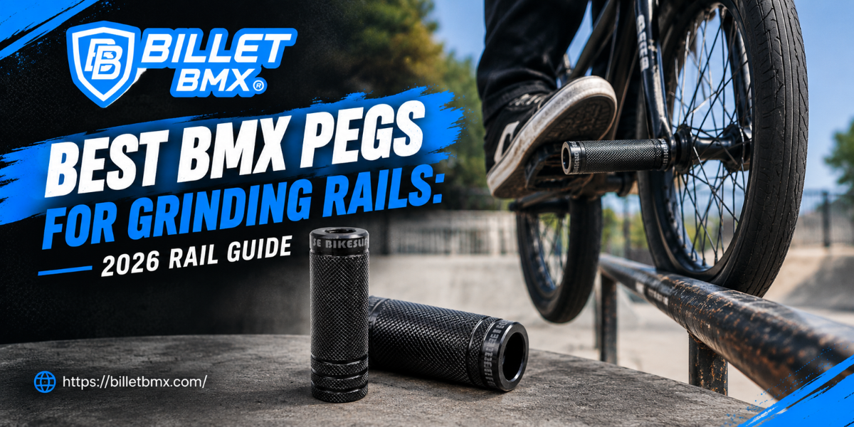 Best BMX Pegs for Grinding Rails in 2026: How to Match the Peg to the Rail