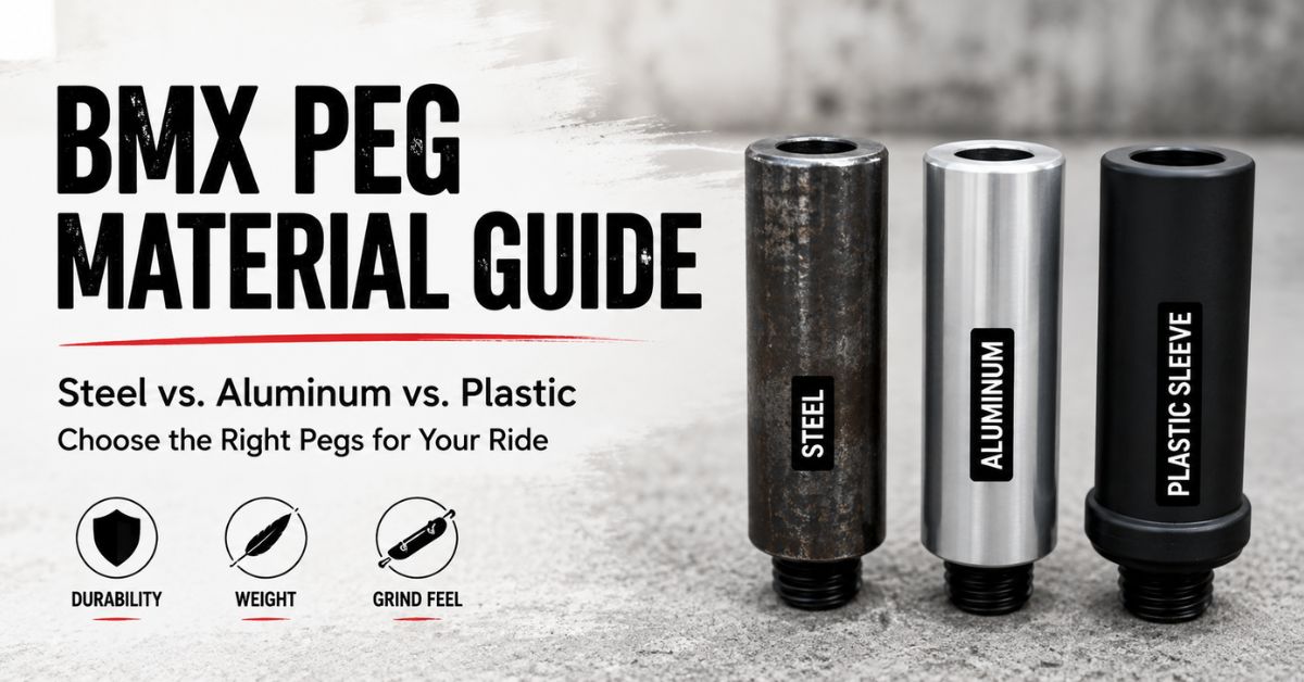6 Best BMX Pegs for Grinding: Steel, Aluminum and Plastic Options