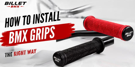 How to Install BMX Grips Without an Air Compressor