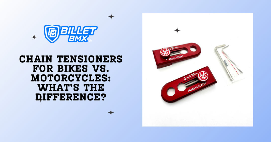 Chain Tensioners for Bikes vs. Motorcycles: What’s the Difference?