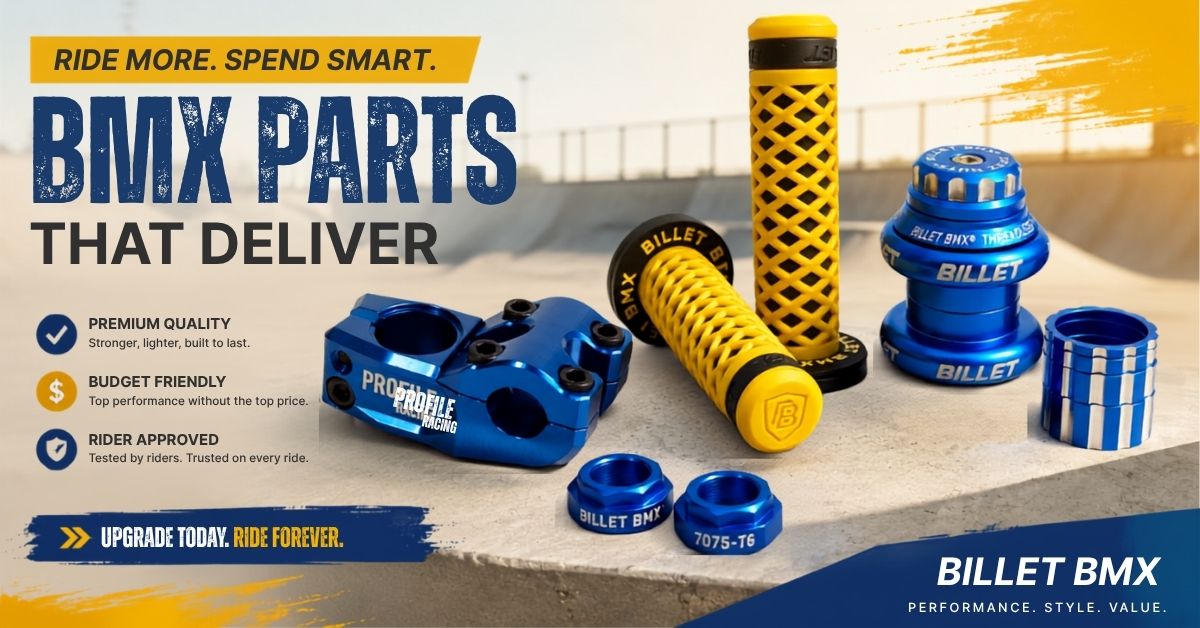 Cheap BMX Parts That Don't Feel Cheap: Budget Upgrade Guide