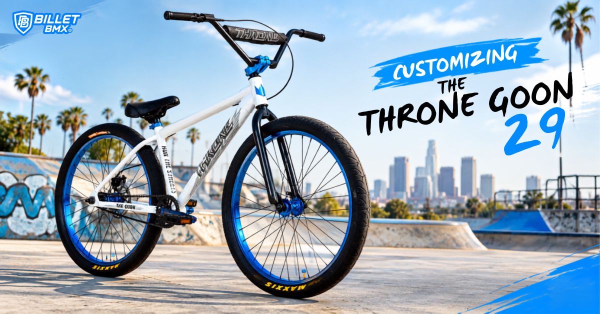 Customizing The Throne Goon 29 For Axles Stems And Drivetrain