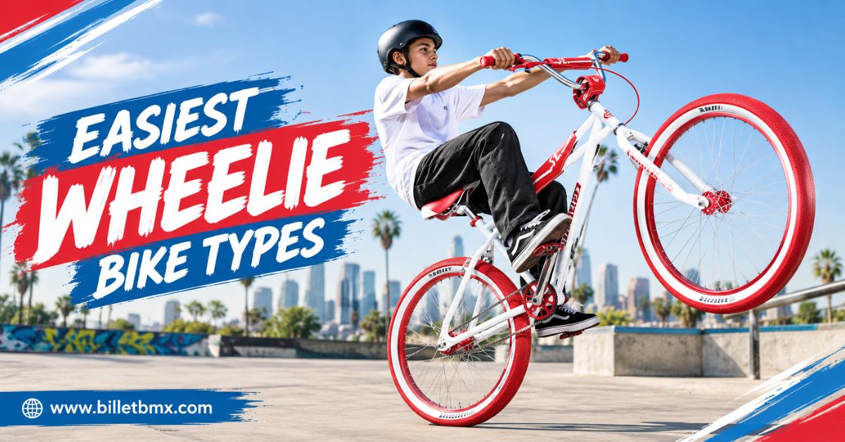 Easiest Wheelie Bike: BMX vs MTB vs eBike Guide – BILLETBMX.COM