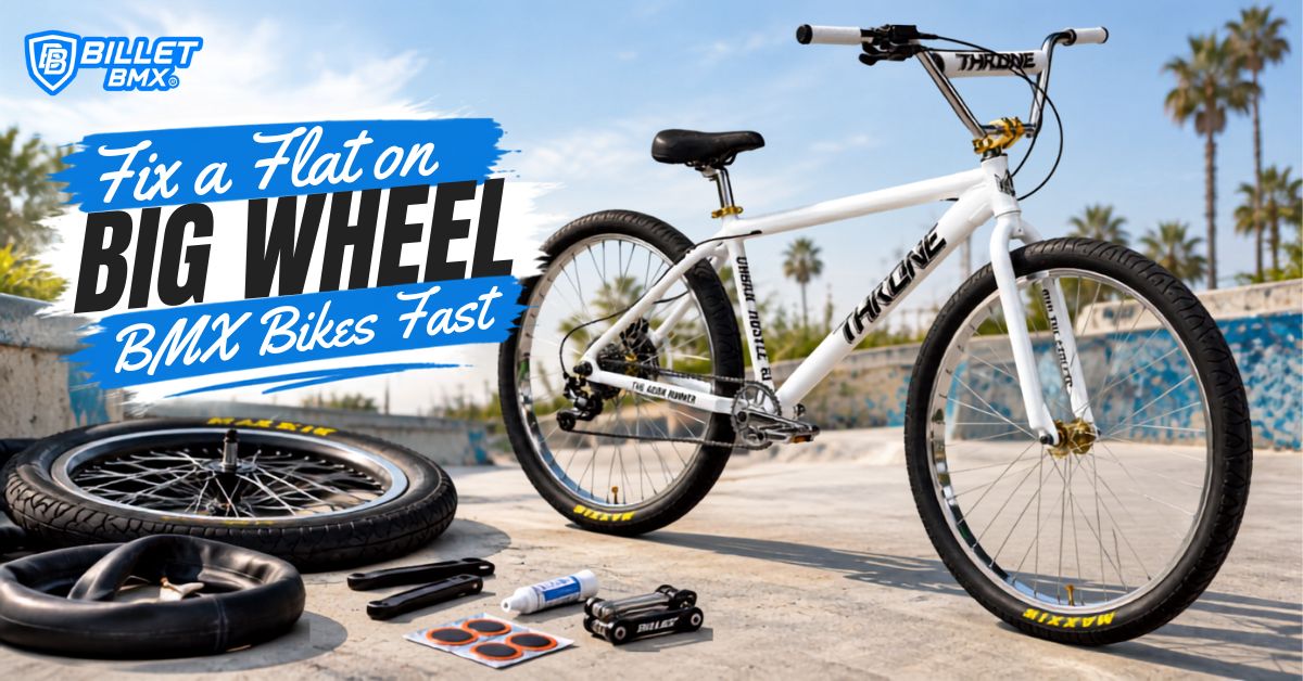 Fix a Flat on Big Wheel BMX Bikes Fast
