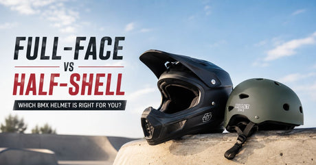 Full-Face vs Half-Shell BMX Helmets: Which Do You Need