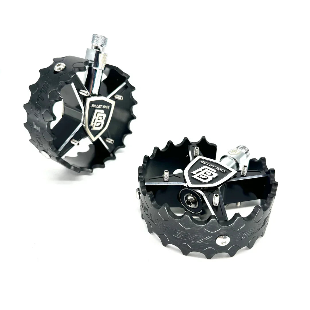 BMX Stainless Steel Bike Pedals for Strength, Grip, and Long-Term Performance