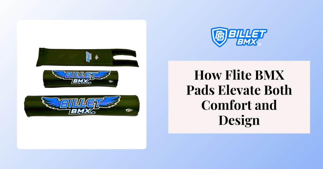 How Flite BMX Pads Elevate Both Comfort and Design