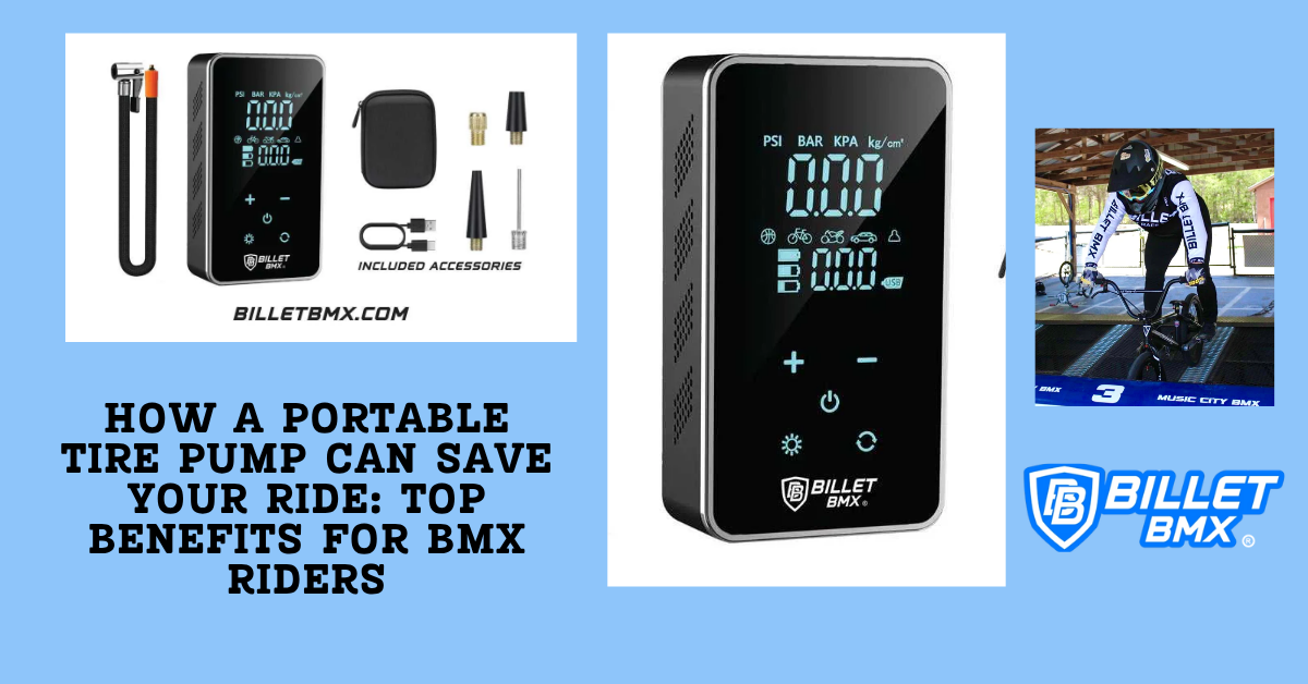 How a Portable Tire Pump Can Save Your Ride: Top Benefits for BMX Riders
