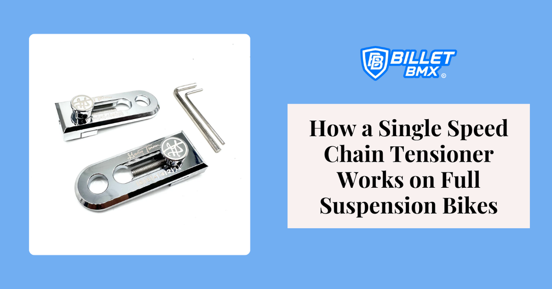 How a Single Speed Chain Tensioner Works on Full Suspension Bikes