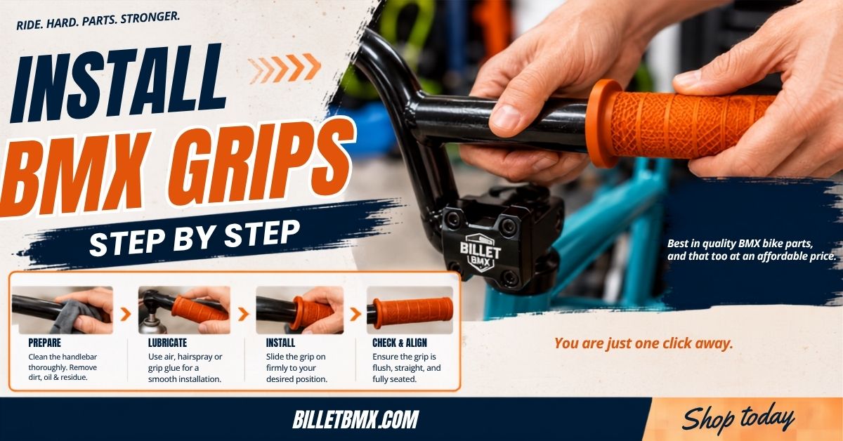 How to Install BMX Grips the Right Way (Step-by-Step)