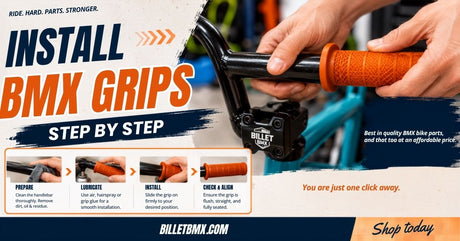 How to Install BMX Grips the Right Way (Step-by-Step)