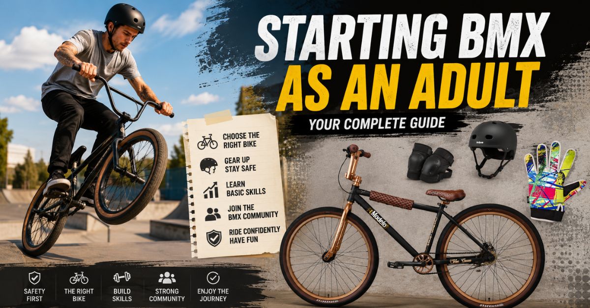 How to Start Riding BMX : A Beginners Guide for Adults