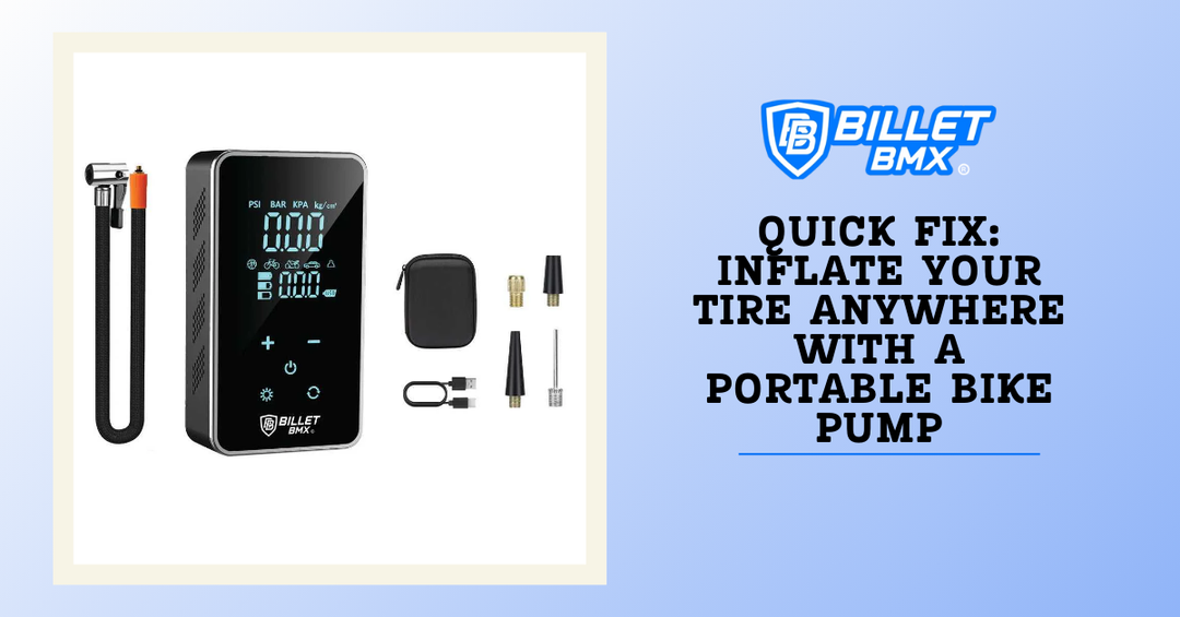 Quick Fix: Inflate Your Tire Anywhere with a Portable Bike Pump