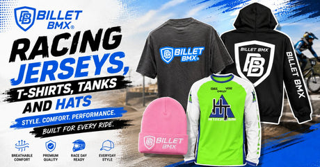 BMX Racing Jerseys, T-Shirts, Tanks and Hats Guide