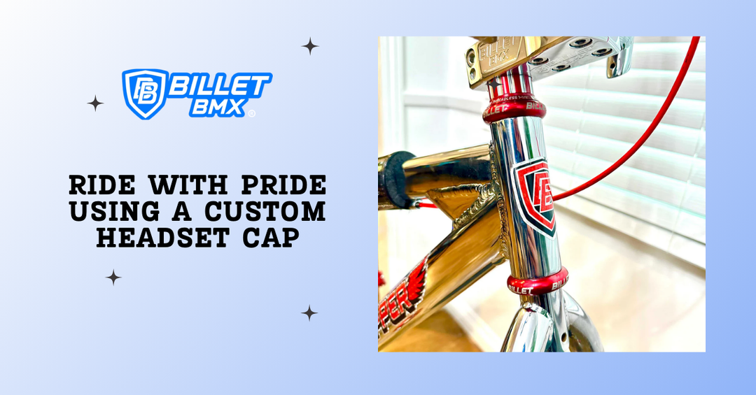 Ride with Pride Using a Custom Headset Cap