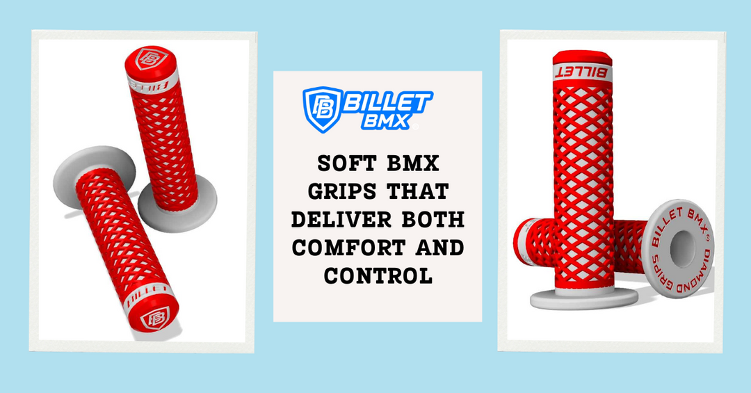 Soft BMX Grips That Deliver Both Comfort and Control