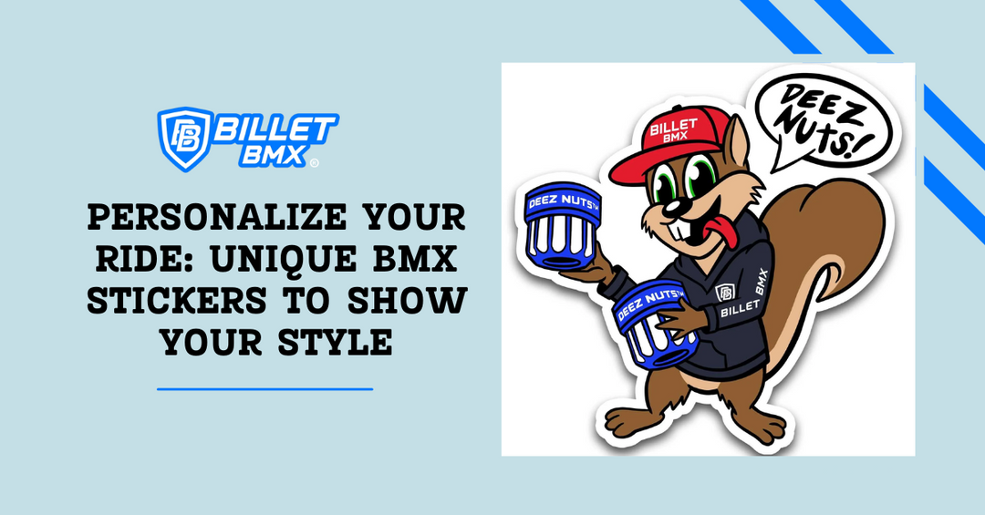 Personalize Your Ride: Unique BMX Stickers to Show Your Style