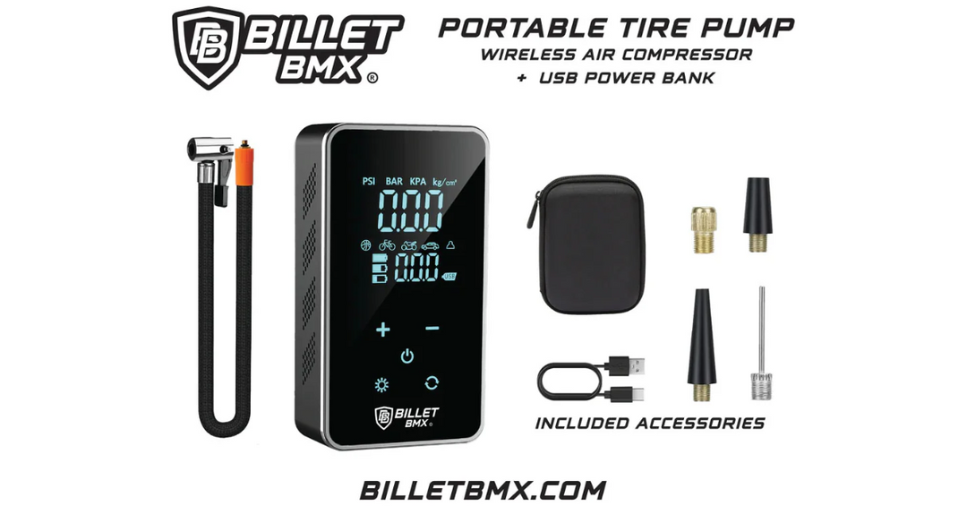 Portable Tire Pump vs. CO2 Inflator: Which is Better for BMX?