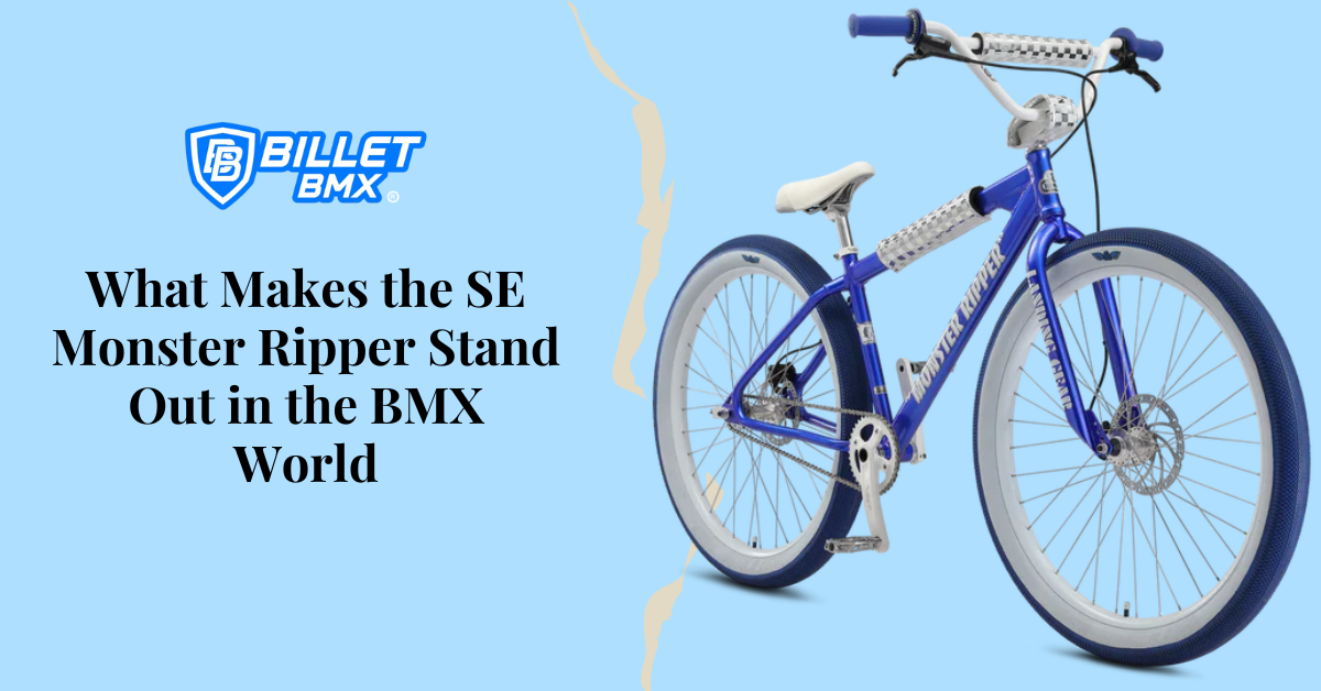 Monster Ripper Custom Why the SE Monster Ripper Is a Must-Have BMX Bike – BILLETBMX.COM