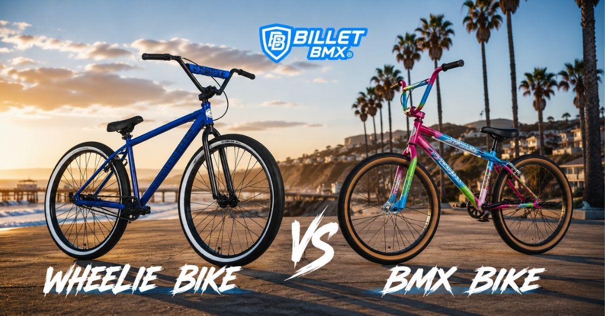 Wheelie Bike vs BMX Bike