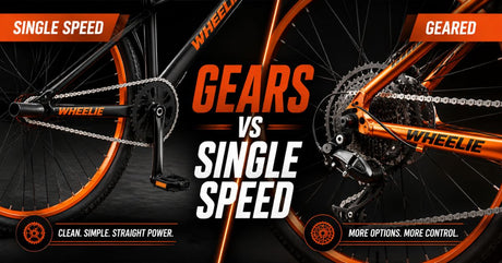 Wheelie bikes with gears vs single speed comparison guide for BMX riders at Billet BMX